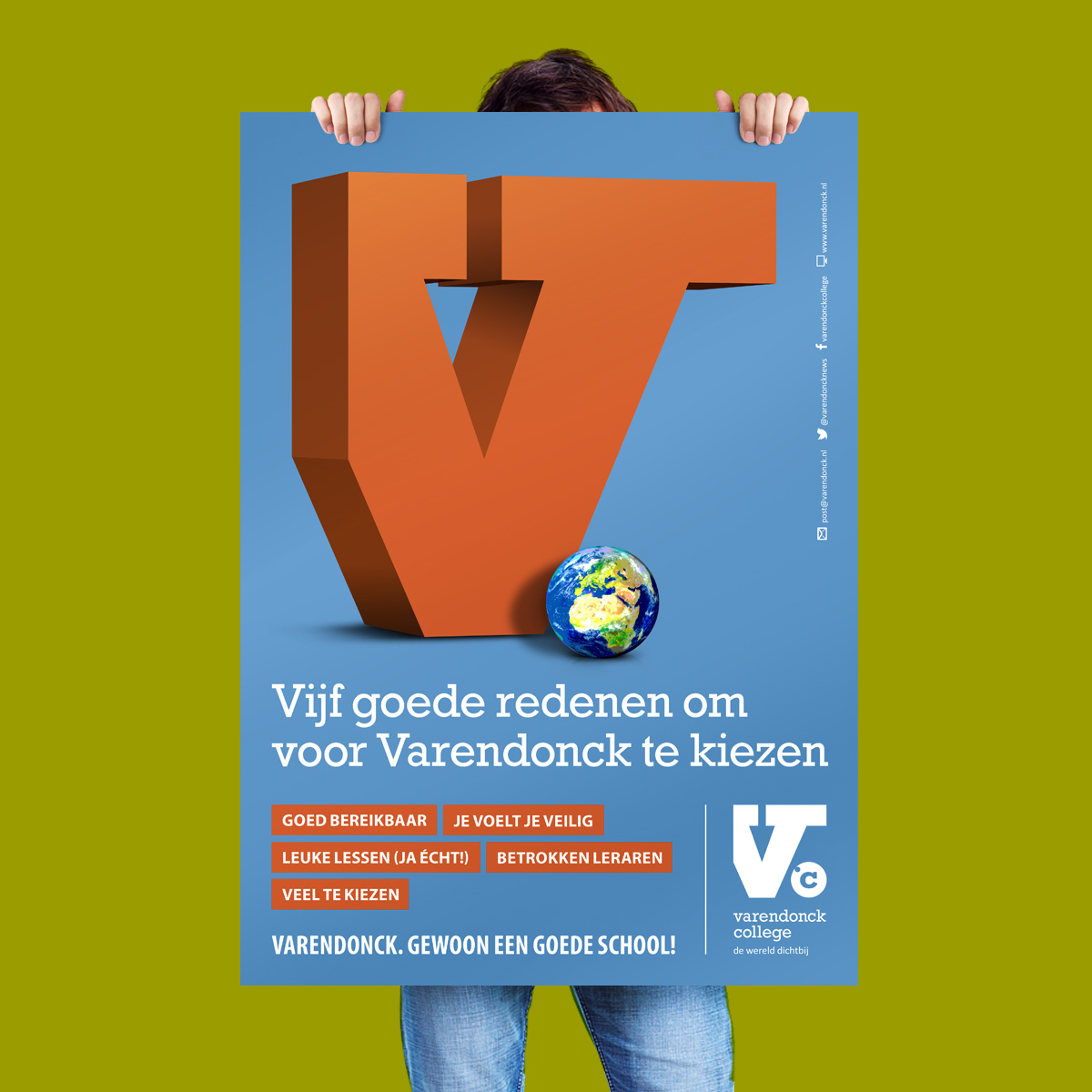 Poster Varendonck College